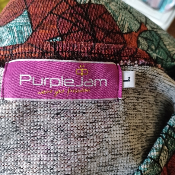 Purple Jam Heart Top Large - Picture 4 of 5